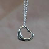 TIFFANY＆Co. ティファニー オープンハート ペンダント S ［並行輸入品］