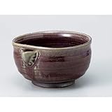 美濃焼　冷酒鉢（深）　辰砂片口