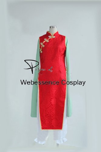 [webessence] コスプレ衣装　VOCALOID 　ボーカロイド　いーあるふぁんくらぶ 鏡音リン 風　帽子付き　コスプレ　コスチューム　オリジナル ブレスレット 付き