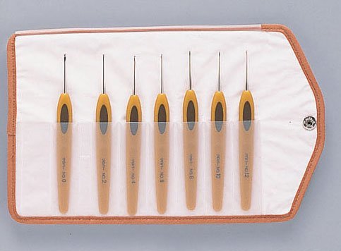 Clover レース針[ペン-E]セット７本入