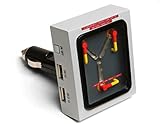 バック・トゥ・ザ・フューチャー デロリアン 次元転移装置 Flux Capacitor USB Car Charger 車載充電器 iPhone, iPad, Androido対応（並行輸入品）