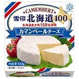 雪印 北海道100 カマンベールチーズ 100g