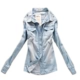 2013 春 森ガール デニム シャツ ダンガリー 長袖 レディース 女性 aby301-nzcs002（欠品）