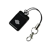 PLANEX パソコンに挿してもじゃまにならないUMPC対応microSDカードリーダ&ライター(USB2.0/1.1・ブラック) PL-CRMicroU2B