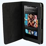 Kindle Fire HD 7インチ用レザーケース 黒【ネットショップ ロガリズム】KF205-K