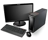 Lenovo H330シリーズ Core i3 2120 タワー型デスクトップPC 21.5型ワイドLEDディスプレイバンドル ブラック 1185-3HJ