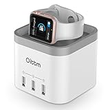 Oittm 4ポート USB Apple Watch / Iphone スタンド 2in1充電...