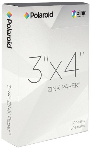 Polaroid ZINK 3X4フォトペーパー30枚入り(GL10、Z340対応) M340-J
