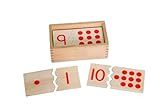 Montessori Number Puzzle 1-10