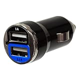 Hanwha USB 2ポート搭載 USBカーチャージャー 高出力2.1Aポート搭載でiPadの充電にも対応! UMA-2USBCA21