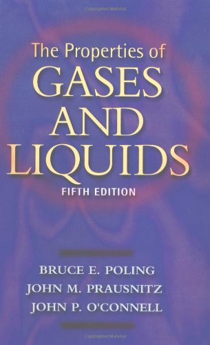 PROPERTIES OF GASES & LIQUIDS FIFTH 5th Edition