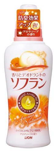 香りとデオドラントのソフラン アロマソープの香り 本体 650ml