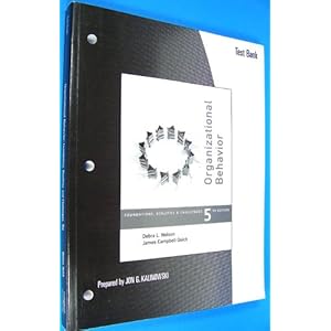 Organizational Behaviour Plus Companion.