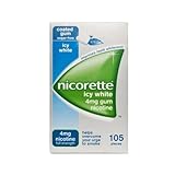 073 食後の一服はそのままで　禁煙ガム【ニコレットガム4mg×１０５個　】　nicorette　海外直送品