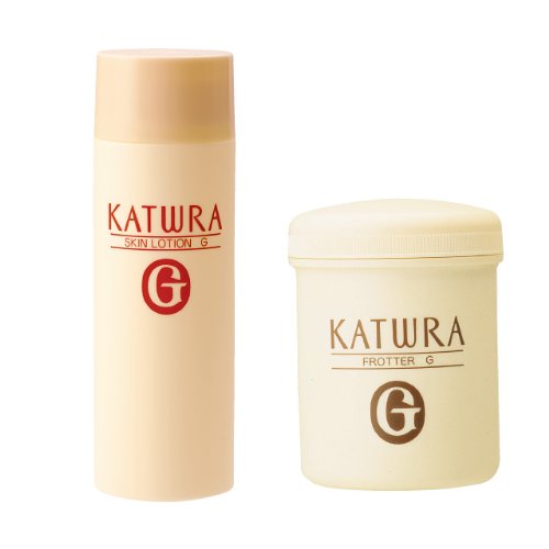 カツウラ・ベーシックセット2（スキンローションGふつう300ml＋フローテG500gのセッ…