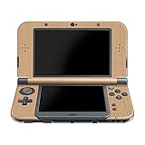 NEW 3DS LL ウッド調プレミアムスキンシール【メープル】