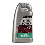 MOTOREX [ モトレックス ] 4T CROSS POWER [ クロスパワー ] 5W-40 [ MA・SL ] 100%化学合成油 [ 1L ] 69887 [HTRC3]