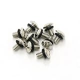 PLANEX 【達人】 HDD用ゴムワッシャー付 インチネジ #6-32×6mm 10個入 PCP-SR-IN03