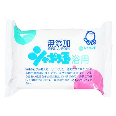 化粧石けんシャボン玉浴用　100g