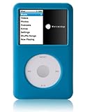 Simplism iPod classic用シリコンケース ブルー 保護フィルム付属 Silicone Case for iPod classic Blue TR-SCCLN-BL
