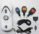 充電対応ラジオ付き手回し充電LED懐中電灯【ミニプチ】：携帯電話充電対応