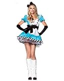 amazon 不思議の国の! アリス 大人バージョン ディズニー コスプレ ワンピース ハロウィン