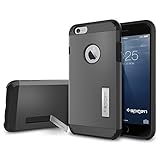 iPhone 6 Plus ケース, Spigen® [エアクッションテクノロジー] タフ・アーマー Apple iPhone (5.5) アイフォン 6 プラス カバー (国内正規品) (ガンメタル 【SGP11053】)