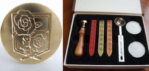 【全国一律送料無料】大人気!進撃の巨人 「駐屯兵団」 シーリングスタンプ フルセット