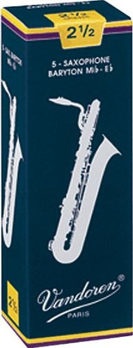 .バンドーレン  バリトンサックスリード  トラディショナル:3(5枚入)  SR243R.