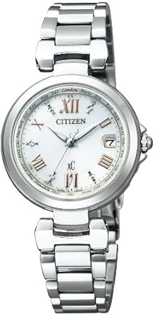 CITIZEN☆★腕時計☆xC クロスシー HAPPY FLIGHT Eco-Drive エコ・ドライブ 電波時計 多局受信型 針表示式 EC1030-50A レディース