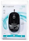 Logicool ロジクール 有線光学式3ボタン マウス M105 ブラック