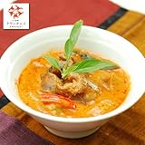 タイの屋台ではポピュラーな牛すじを使ったレッドカレー。タイ屋台の牛すじレッドカレータイカレー/タイ料理