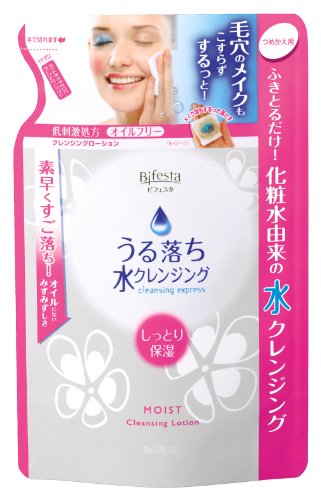 ビフェスタ うる落ち水クレンジング ローション モイスト つめかえ用 270mL