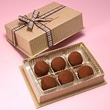 バレンタインデーチョコレート　おちょこもちチョコ大福（生チョコ）6個入　バレンタインチョコ