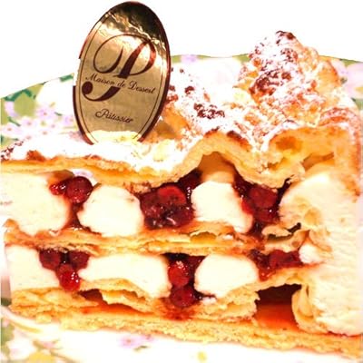 最高級洋菓子 ドイツの銘菓 フロッケンザーネトルテ ショートケーキ 15cm 本州送料340円