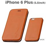 Deff ディーフ 本皮レザーケース GENUINE LEATHER COVER MASK for iPhone6 Plus Camel DCS-CIP6PGLCA