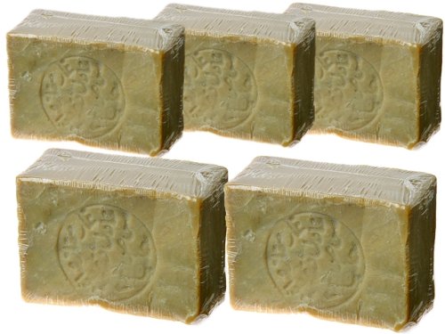 （５個セット）アレッポの石鹸 ノーマルタイプ 200g×5個