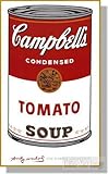 アンディ ウォーホル キャンベルスープ缶 I(Tomato) 1968 【ポスター＋フレーム】ゴールド　102 x 61 cm