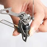 Soomloom 超軽量 25g シングルバーナー アウトドア ミニ ガス バーナー 超コンパ...