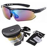 (フェリー) FERRY 偏光レンズ スポーツサングラス フルセット専用交換レンズ5枚 ユニセ...