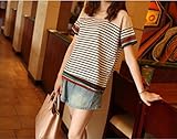 エスニック ボーダー Tシャツ