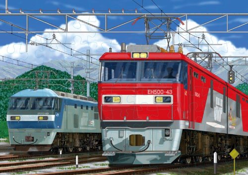 くもんのジグソーパズル STEP4 がんばれ はたらく電車・列車