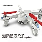 HUBSAN RC クワッドコプター H107D FPV X4 5.8G 4CH 6軸 RTF フルセット モード1 右スロットル