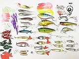 【特選130点セット】KUMBAYA 特選 ルアー ワーム 色々130個セット バスフィッシン...