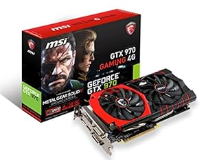 MSI GTX 970 GAMING 4G MGSV グラフィックスボード ゲームクーポン付属モデル VD5680 GTX 970 GAMING 4G MGSV