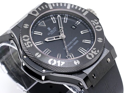 [ウブロ] HUBLOT 腕時計 ビッグバン キング アイスバン 322.CK.1140.RX ブラック メンズ [並行輸入品]