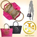 アウトレット品 TORY BURCH (トリーバーチ) スタッズ ナイロンキャンバストートバッグ 【並行輸入品】 3色