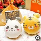 お絵かきマカロン バレンタイン動物っこ&ベルギーチョコ 計3個入り