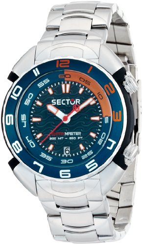 [セクター]Sector 腕時計 メンズ SHARKMASTER SS 20気圧防水 ブルー クォーツ 3253178035 メンズ 【正規輸入品】
