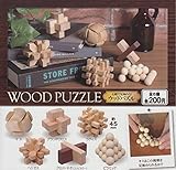 WOOD PUZZLE　心眼で見極めろ！ウッドパズル 全6種セット ガチャガチャ